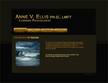 Tablet Screenshot of annevellis.com